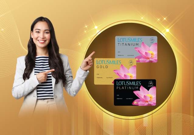 Purchase a Lotusmiles membership card | Vietnam Airlines