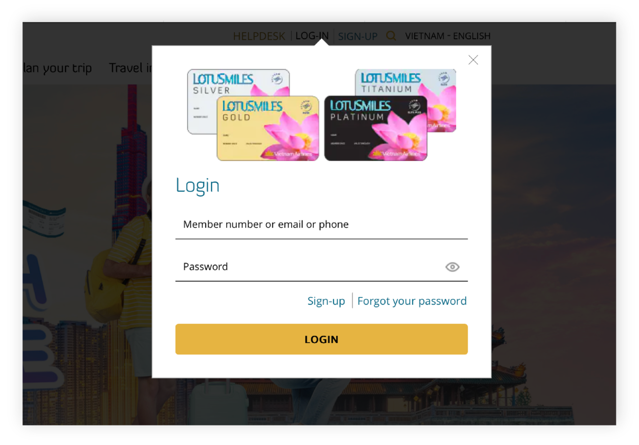 Guide pour le renouvellement de miles bonus sur le site internet 1.