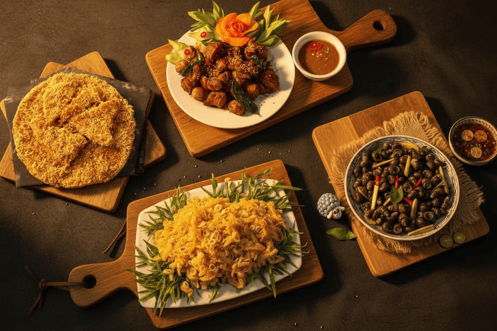 Don’t miss the chance to try Ninh Binh’s delicious specialties when visiting Am Tien Cave