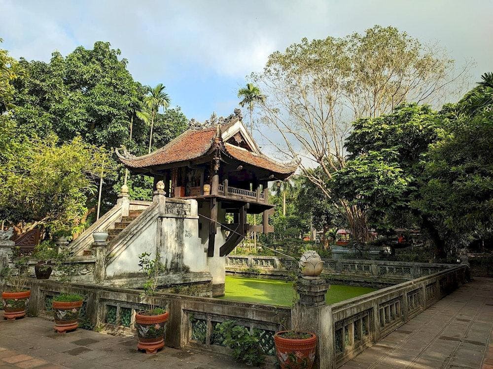 The One Pillar Pagoda is a must-visit spot for those interested in Vietnamese culture and history