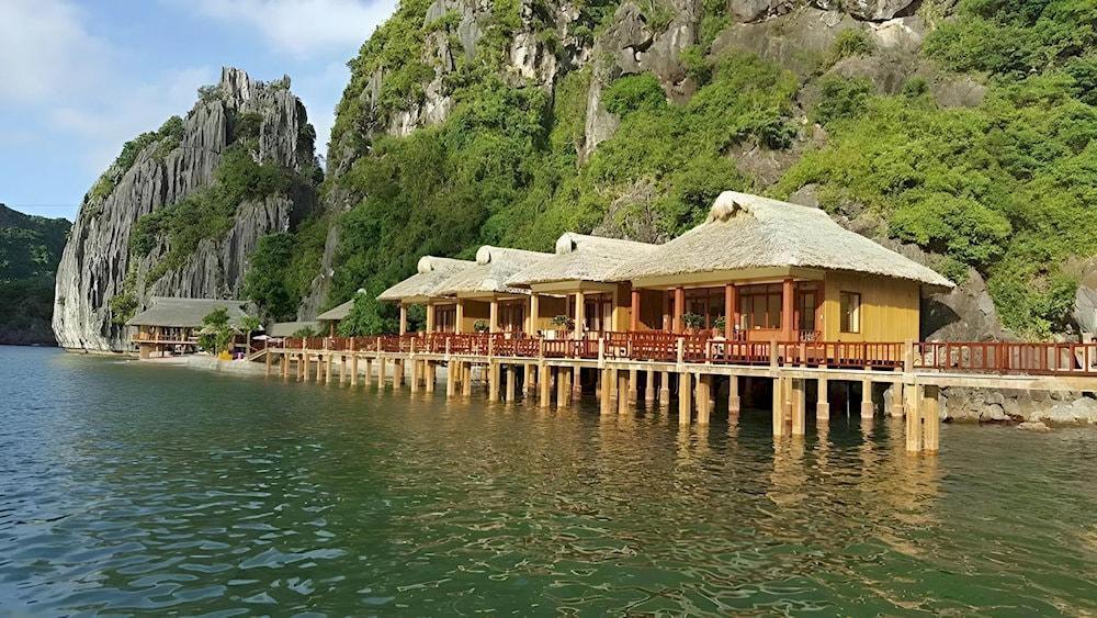 Nam Cat Island is covered with a huge, green vegetation