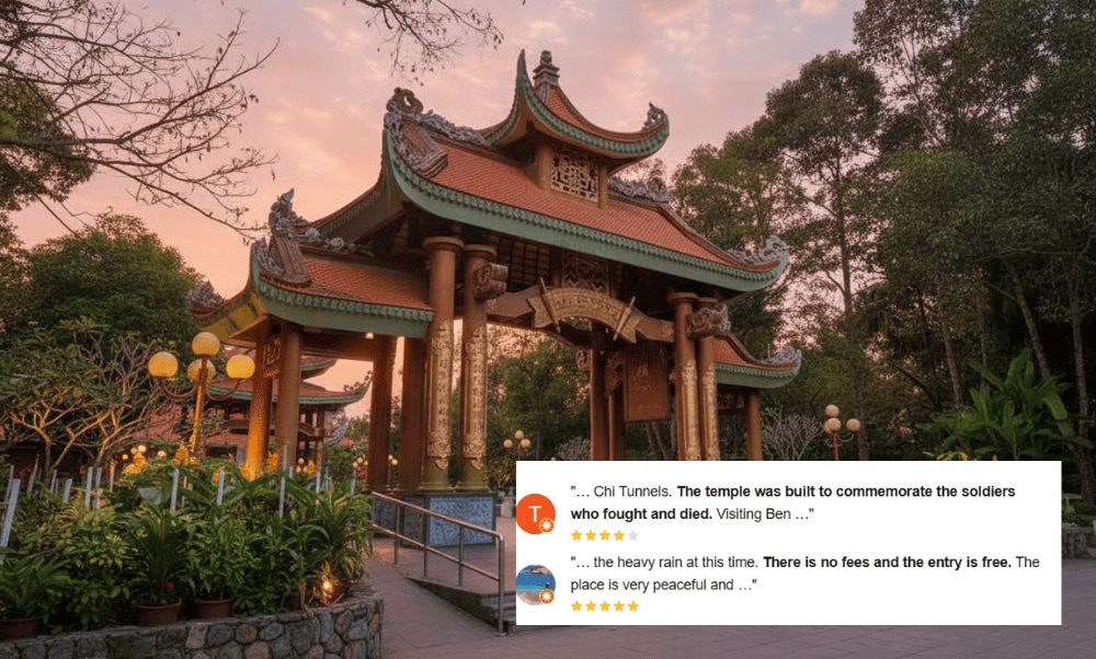 Good review of visitors