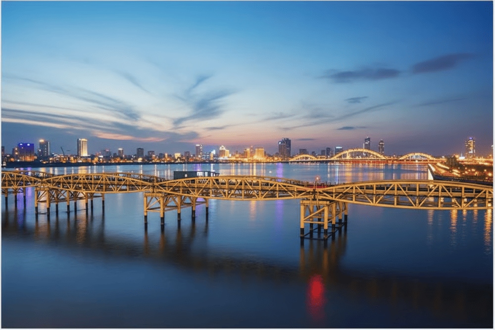 Nguyen Van Troi Bridge stands as a testament to the historical and developmental milestones of Da Nang