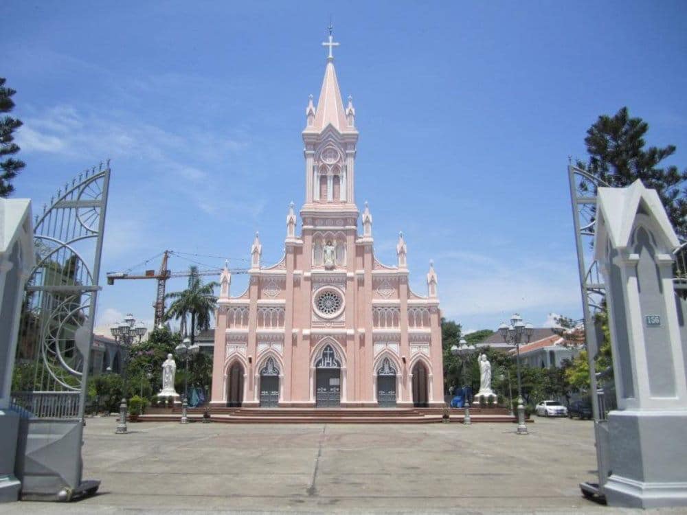 A visit to this beautiful cathedral offers a glimpse into both the spiritual and cultural life of Da Nang
