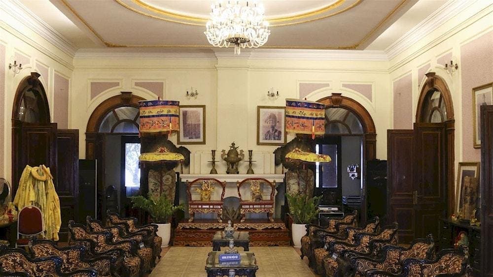 Bao Dai’s Palace overlooks Do Son Beach with colonial grandeur