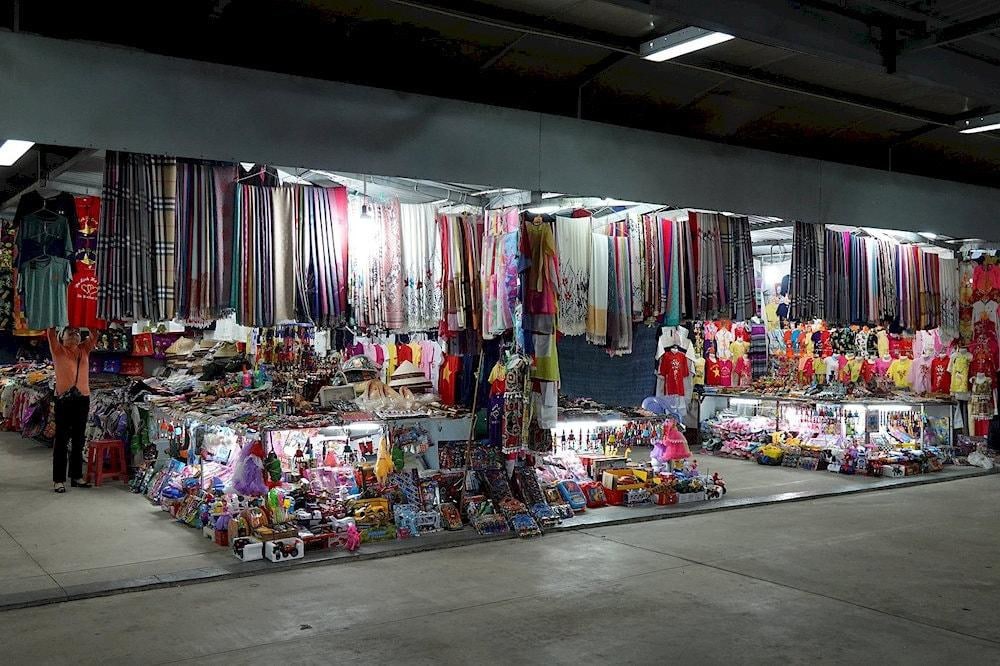 Visitors can buy clothing, neckerchief, etc. in affordable price