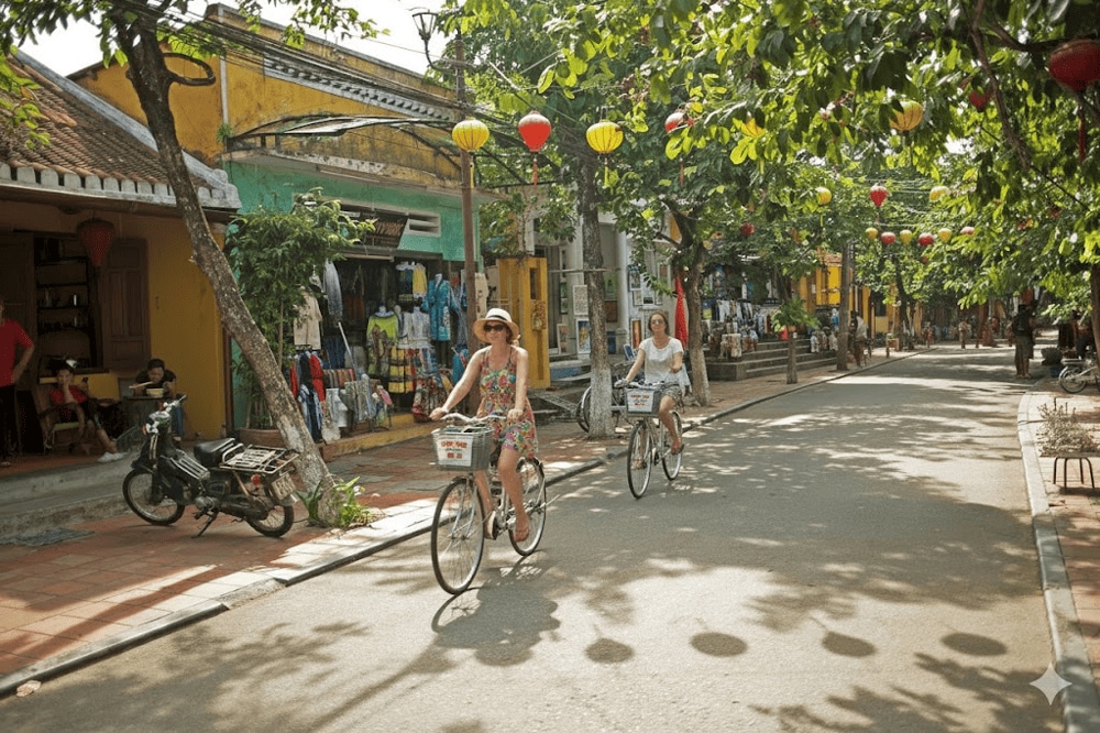 Cycling are the perfect way to explore Hoi An, offering a slow and scenic ride through its streets