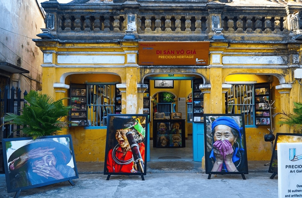 The museum is housed in an ancient building with traditional Hoi An charm and French architectural influences (Source: Danang News)