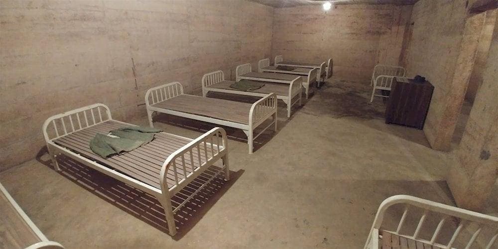 The patient ward area