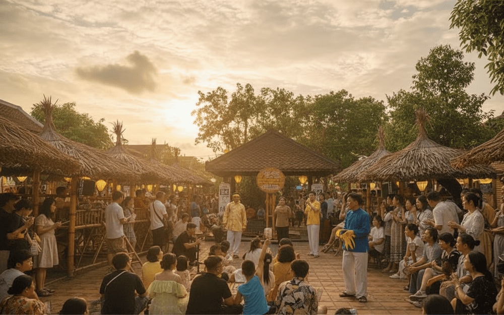 Experience Bai Choi game with locals and other travelers