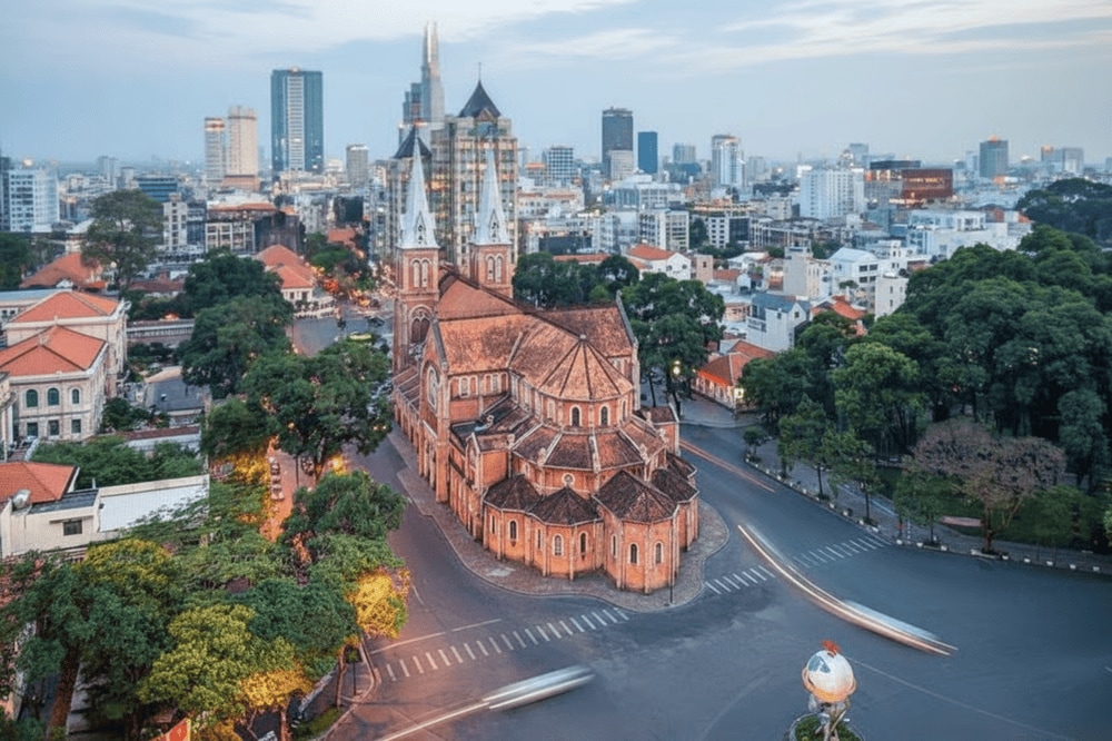 Morning and late afternoon light enhance the cathedral’s timeless beauty