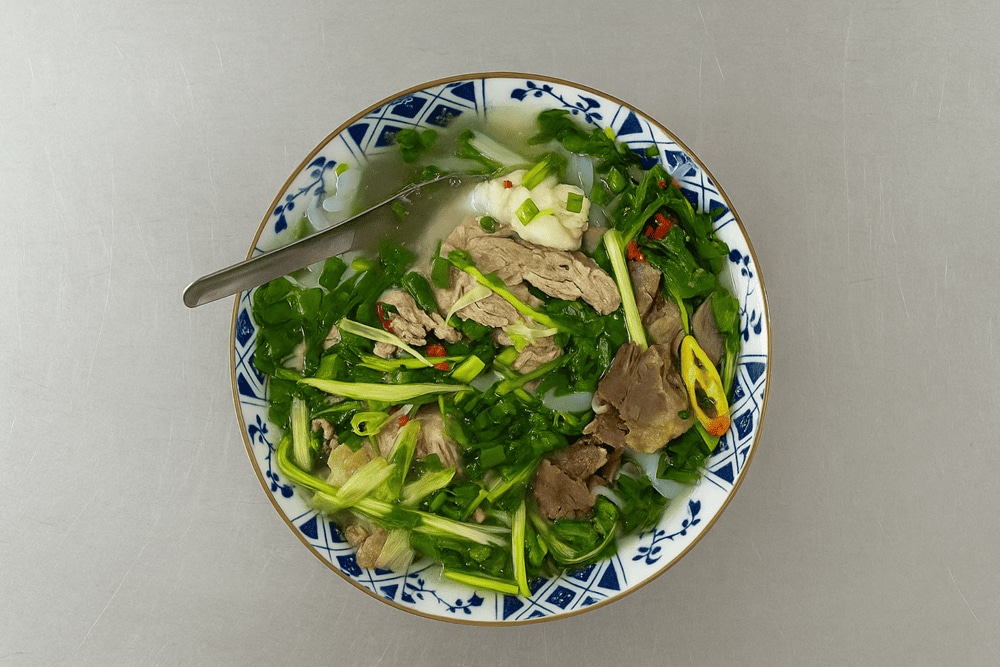 Seating inside the Dinh Tien Hoang location is quite limited