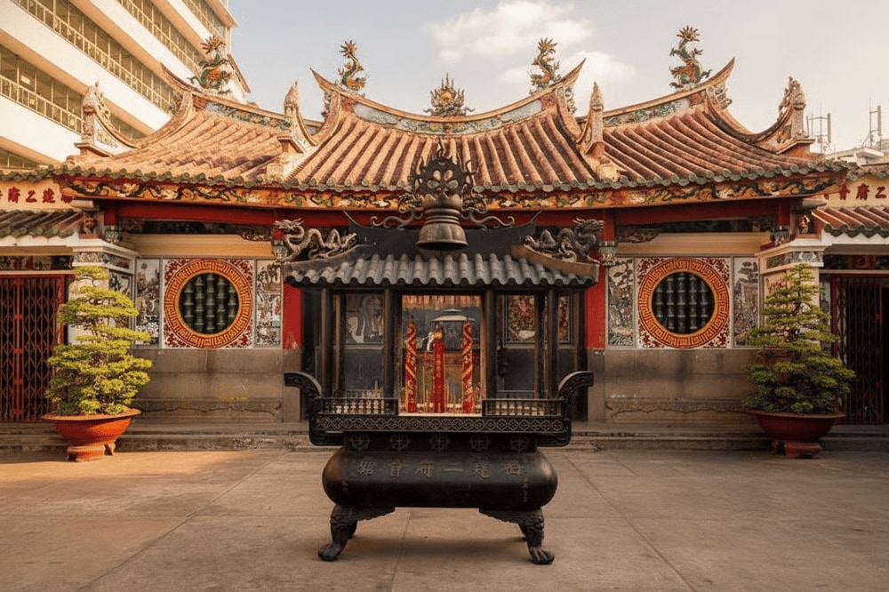 Thien Hau Temple is recognized as one of the oldest Chinese Temples in the country