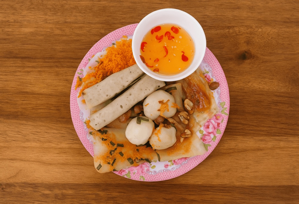 You can enjoy Hue's specialty snacks at local prices at Dong Ba Market