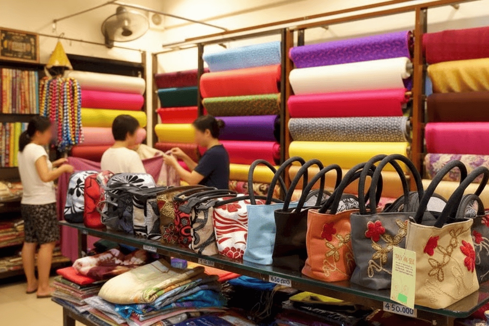 Discover unique souvenirs from Van Phuc Silk Village to cherish your journey