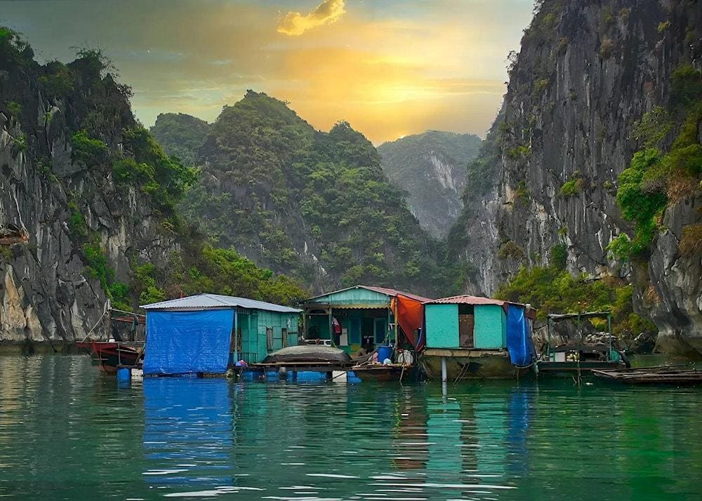 Cai Beo Fishing Village is a perfect spot for cultural immersion and photography