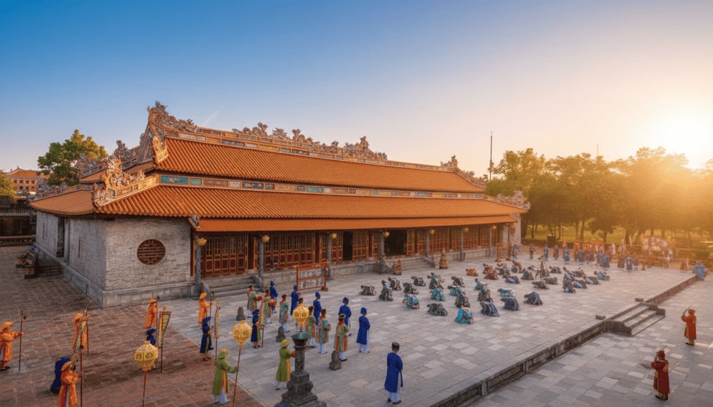 Điện Thái Hòa từng là nơi thiết triều chính thức của Hoàng đế