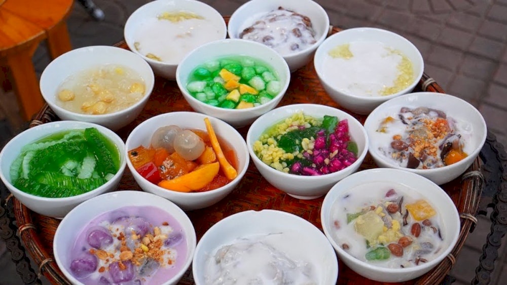 Che Yen 的越南甜點色彩繽紛，風味和口感都很誘人。 