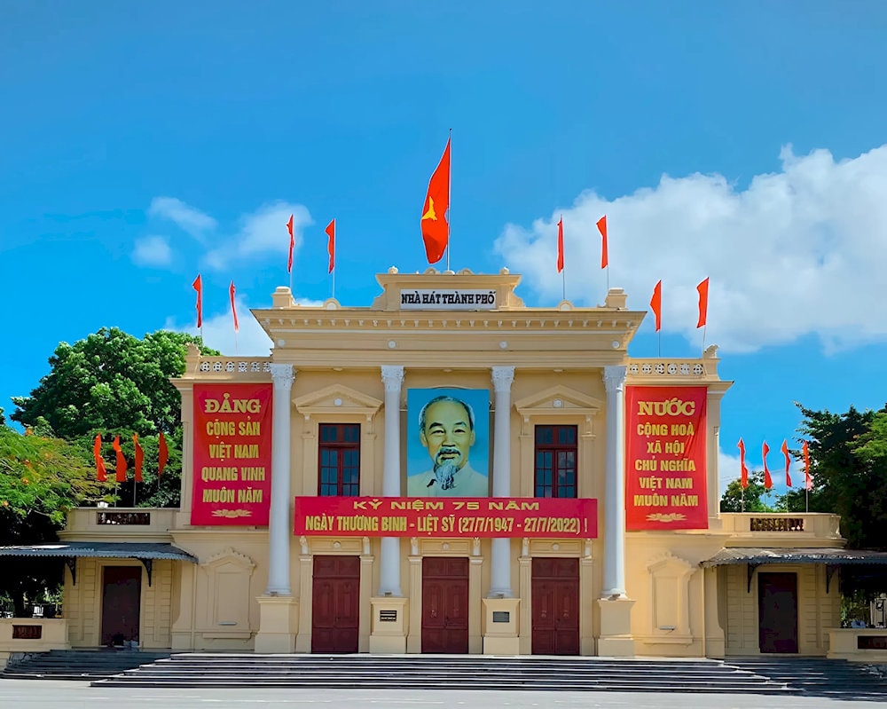 Hai Phong Opera House is a must-visit destination that beautifully blends tradition and elegance