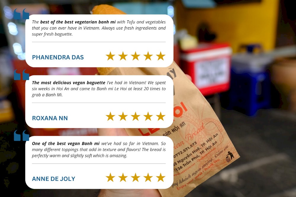 Le Hoi Vegan Banh Mi Hoi An