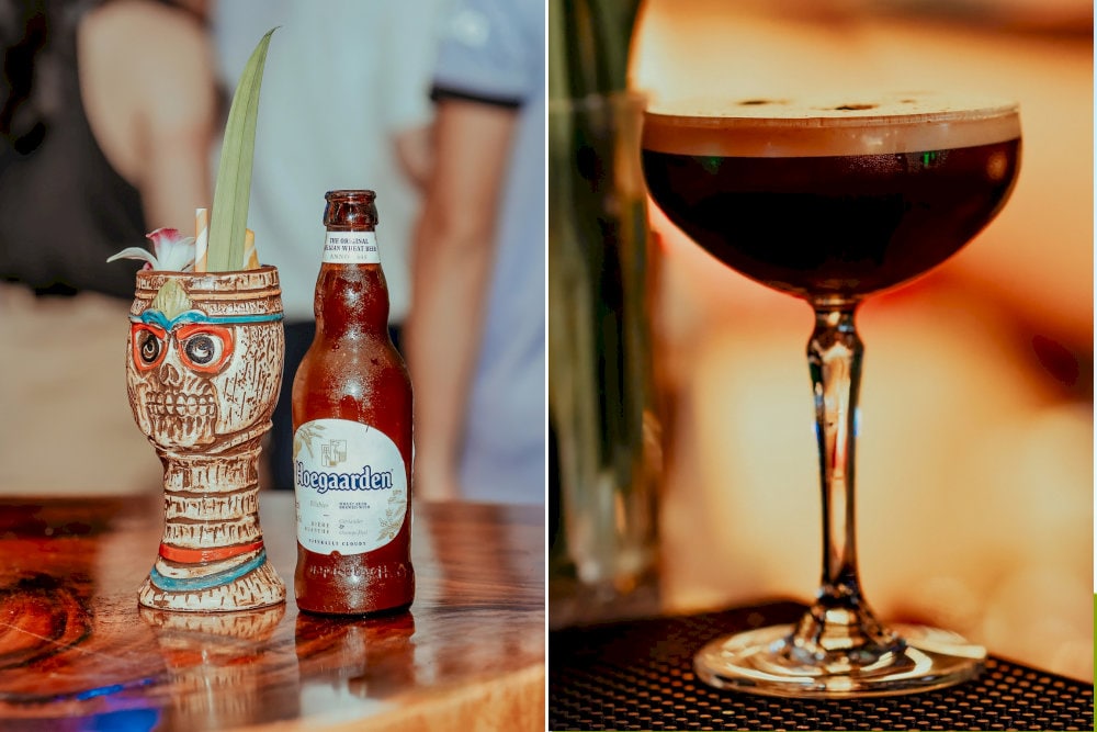 풍부한 폴리네시아 문화에 영감을 얻은 신선한 맛을 연주하는 열대 칵테일입니다