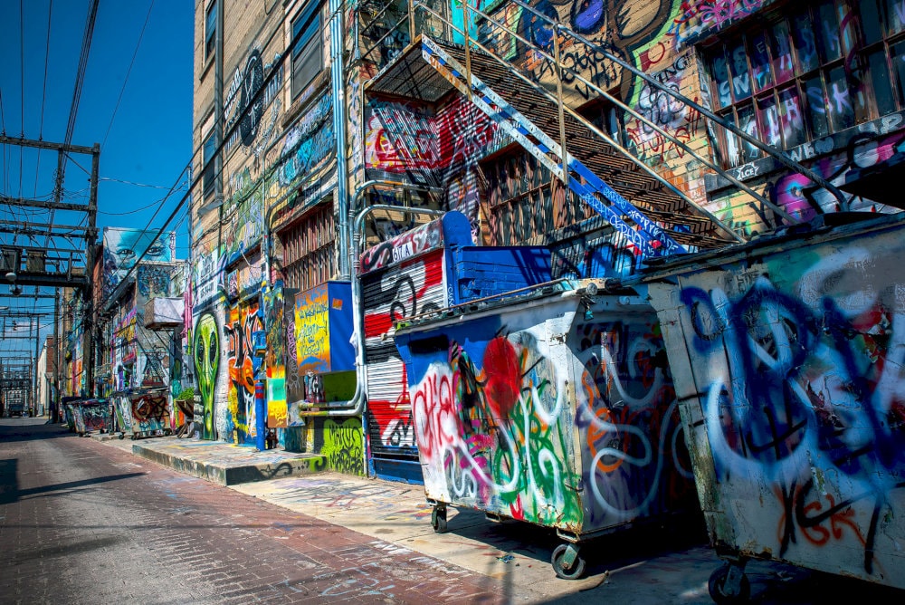 3A Art Space Alley is a must-visit for photo lovers, featuring vibrant graffiti and creative backdrops