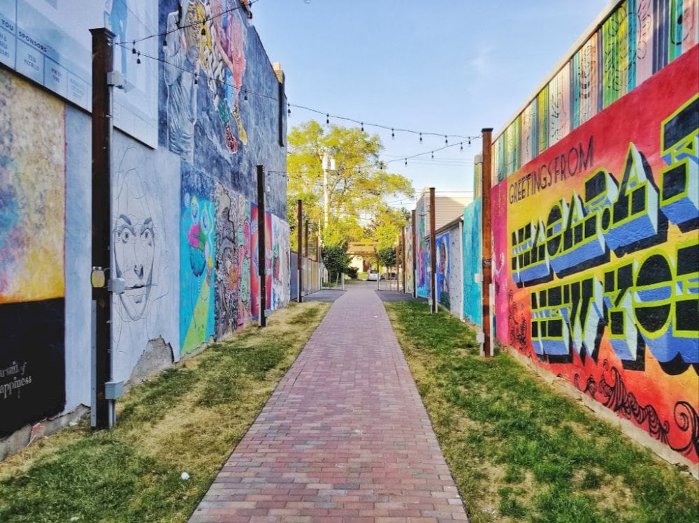 3A Art Space Alley is a must-visit for photo lovers, featuring vibrant graffiti and creative backdrops 