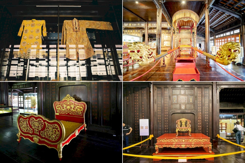 Items exclusively used by the former Emperor and royal family