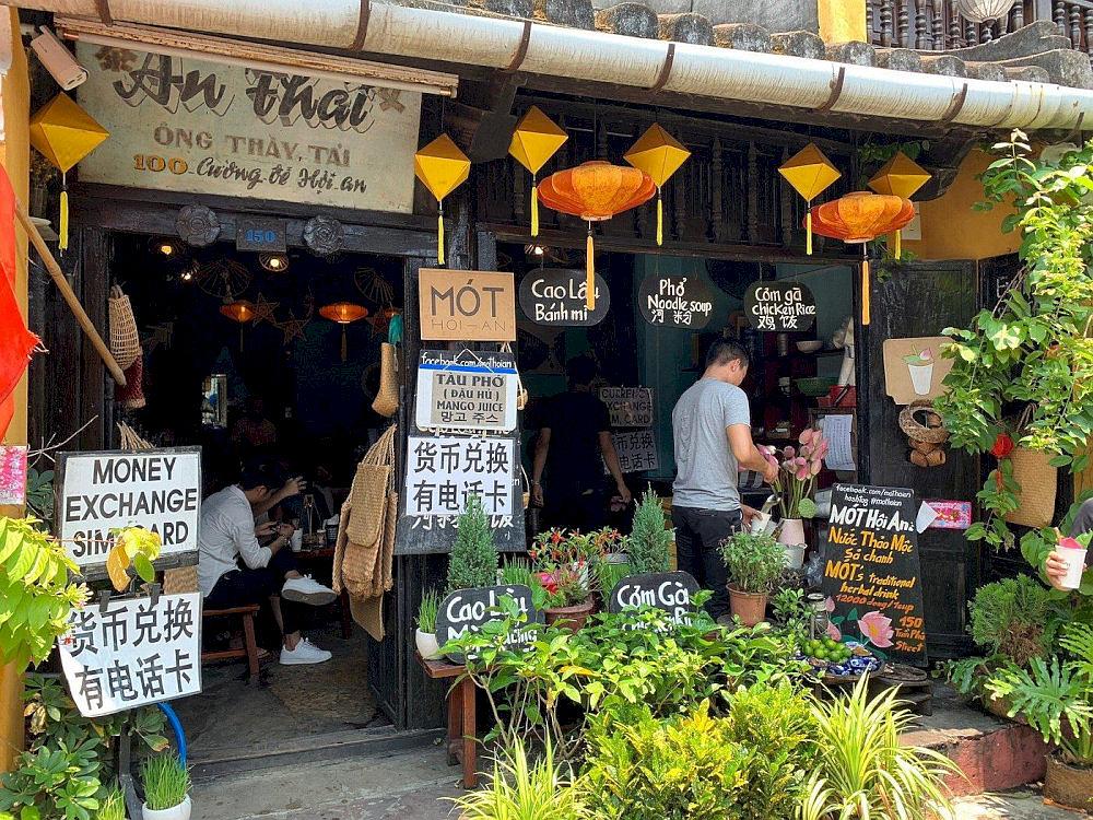 Cool down with a cup of herbal goodness, perfect for wandering the old streets
