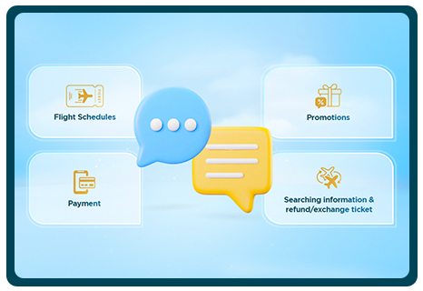 NEO sẵn sàng giải đáp thắc mắc liên quan đến mua vé và hành lý